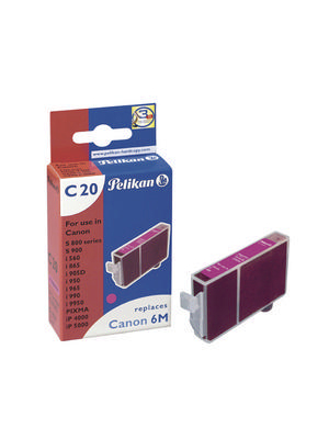 Pelikan - 339393 - Ink cartridge BCI-6M magenta, 339393, Pelikan