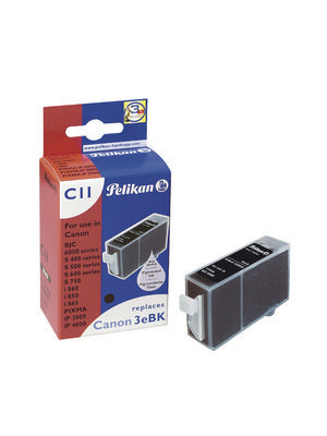 Pelikan - 335050 - Ink cartridge BCI-3eBK black, 335050, Pelikan