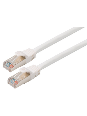 Profigold - PROM7805 - Patch cable CAT6 F/UTP 5.00 m white, PROM7805, Profigold