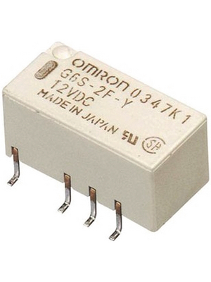 Omron Electronic Components - G6S2FY24DC - Signal relay 24 VDC 2880 Ohm 200 mW SMD, G6S2FY24DC, Omron Electronic Components