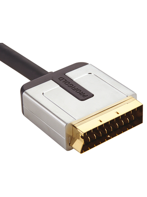 Profigold - PROV7102 - SCART cable 2.00 m black, PROV7102, Profigold