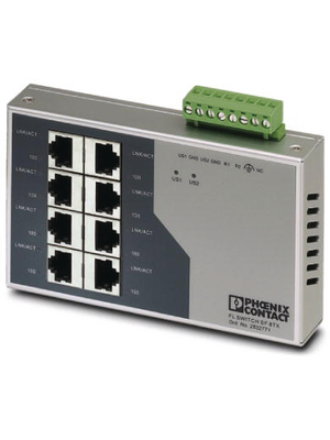 Phoenix Contact - FL SWITCH SF 8TX - Industrial Ethernet Switch 8x 10/100 RJ45, FL SWITCH SF 8TX, Phoenix Contact