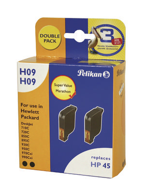 Pelikan - 359537 - Ink Duo Pack 51645AE black, 359537, Pelikan