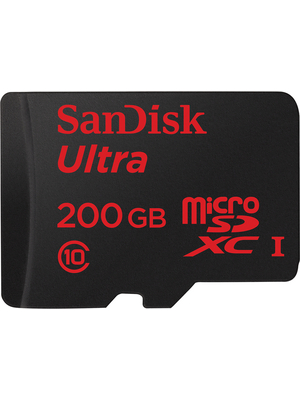 SanDisk - SDSDQUAN-200G-G4A - Ultra microSDXC 200 GB 10 / U1, SDSDQUAN-200G-G4A, SanDisk