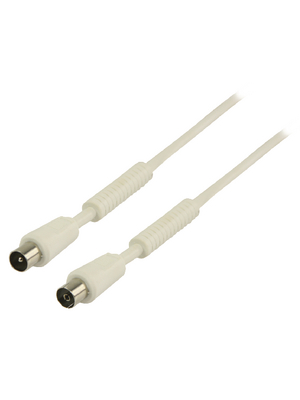 Valueline - VLSP40010W15 - Coax Cable 100 dB 1.50 m Coax Male / Coax Female, VLSP40010W15, Valueline
