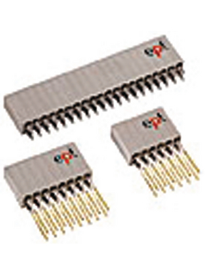 ept GmbH - 962-40206-12 - Connector solder 12.2 mm Pitch2.54 mm Poles 2 x 20 PC/104, 962-40206-12, ept GmbH