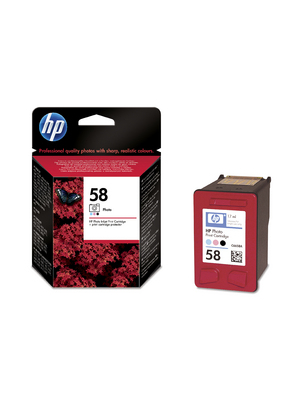 Hewlett Packard (DAT) - C6658AE - Ink 58 photo coloured, C6658AE, Hewlett Packard (DAT)