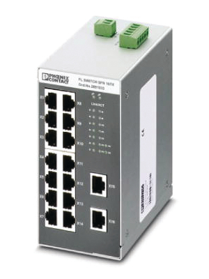 Phoenix Contact - FL SWITCH SFN 16TX - Industrial Ethernet Switch 16x 10/100 RJ45, FL SWITCH SFN 16TX, Phoenix Contact