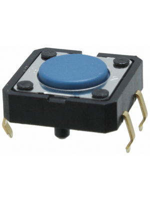 Omron Electronic Components - B3F-5001 - PCB Switch 24 VDC 50 mA Through Hole THT blue, B3F-5001, Omron Electronic Components