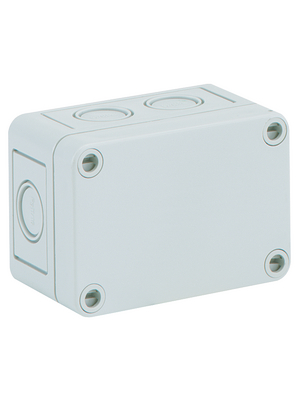 Spelsberg - 10540201 - Enclosure with knock outs 94 x 65 x 57 mm grey, RAL 7035 Polystyrene IP 66 TK-PS, 10540201, Spelsberg