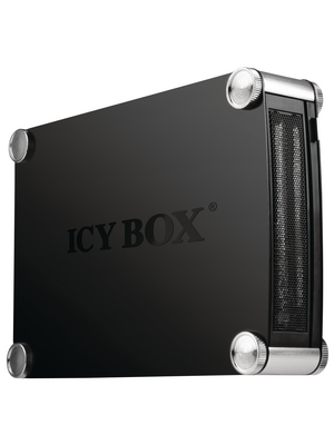 ICY BOX - IB-550STU3S - Hard disk enclosure SATA 3.5" / 5.25" 1x USB 3.0, 1x eSATA black, IB-550STU3S, ICY BOX