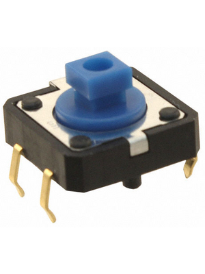Omron Electronic Components - B3F-5151 - PCB Switch 24 VDC 50 mA Through Hole THT blue, B3F-5151, Omron Electronic Components