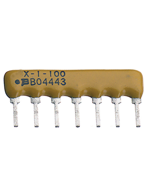 Bourns - 4607X-101-103LF - Resistor network SIL 10 kOhm    2 %, 4607X-101-103LF, Bourns