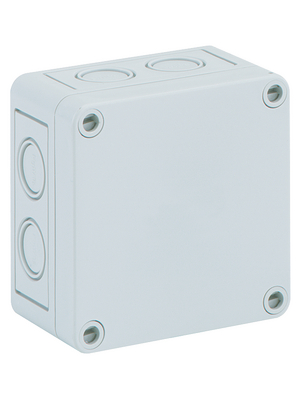 Spelsberg - 10540301 - Enclosure with knock outs 94 x 94 x 57 mm grey, RAL 7035 Polystyrene IP 66 TK-PS, 10540301, Spelsberg