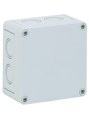 Spelsberg - 10540401 - Enclosure with knock outs 110 x 110 x 66 mm grey, RAL 7035 Polystyrene IP 66 N/A TK-PS, 10540401, Spelsberg