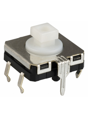 Omron Electronic Components - B3W-4150 - PCB Switch 24 VDC 50 mA Through Hole THT white, B3W-4150, Omron Electronic Components