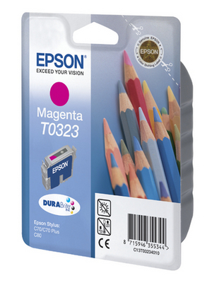 Epson - C13T03234010 - Ink T0323 magenta, C13T03234010, Epson