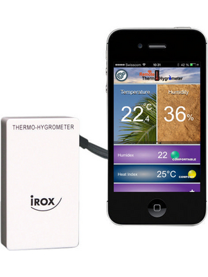 Irox - IROX RTH-PORTABLE - Wireless outdoor Hygrometer, Thermometer RTH-Portable IROX RTH-PORTABLE, IROX RTH-PORTABLE, Irox