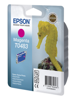 Epson - C13T04834010 - Ink T0483 magenta, C13T04834010, Epson