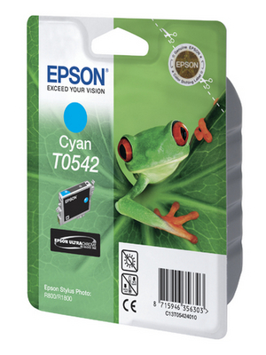 Epson - C13T05424010 - Ink T0542 Cyan, C13T05424010, Epson
