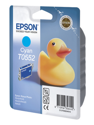Epson - C13T05524010 - Ink T0552 Cyan, C13T05524010, Epson