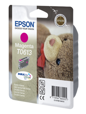 Epson - C13T06134010 - Ink T0613 magenta, C13T06134010, Epson