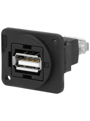 Cliff - CP30208NX - USB Adapter in XLR Housing 2 x USB 2.0 A, CP30208NX, Cliff