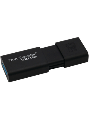 Kingston Shop - DT100G3/128GB - USB Stick DataTraveler 100 G3 128 GB black, DT100G3/128GB, Kingston Shop