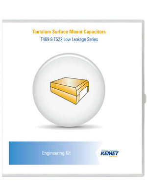 KEMET - TAN ENG KIT 26 - Tantalum assortment SMD 0.1...470 uF, TAN ENG KIT 26, KEMET
