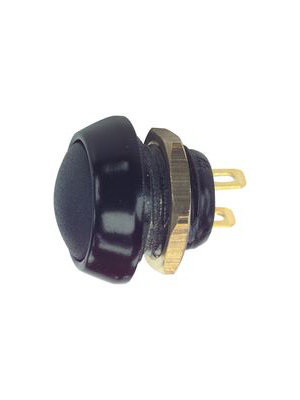 ITW Switches - 59-111 - Push-button Switch Momentary function black, 59-111, ITW Switches