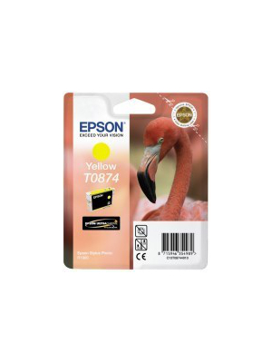 Epson - C13T08744010 - Ink T0874 yellow, C13T08744010, Epson