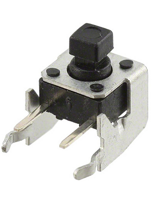C&K - PTS645VJX61-2 LFS - Tactile switch vertical Soldering Pins / Vertical / With Bracket 6 x 6 mm 12 VDC 50 mA Through Hole THT, PTS645VJX61-2 LFS, C&K