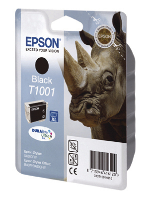 Epson - C13T10014010 - Ink T1001 black, C13T10014010, Epson