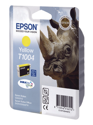 Epson - C13T100440 - Ink T1004 yellow, C13T100440, Epson