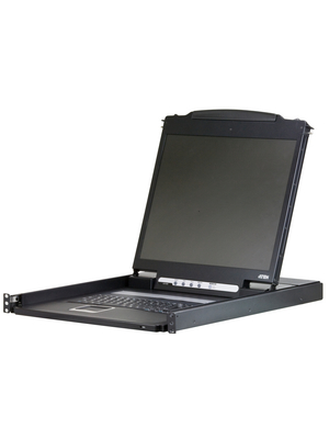 Aten - CL1000N DE - LCD KVM console, 19" VGA USB / PS/2, DE, CL1000N DE, Aten