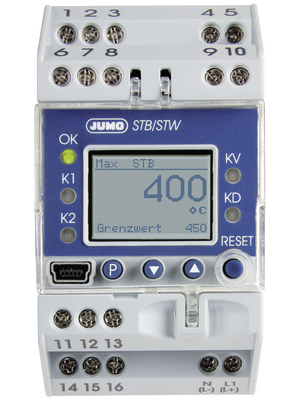 Jumo - 00548736 - Safety temperature limiter/monitor 110...240 VAC, 00548736, Jumo