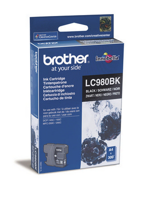 Brother - LC-980BK - Ink LC-980BK black, LC-980BK, Brother