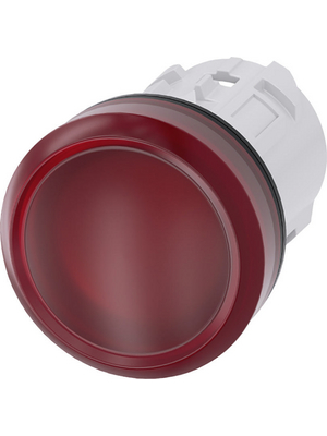 Siemens - 3SU1001-6AA20-0AA0 - SIRIUS ACT Indicator lamp front element Plastic, red, 3SU1001-6AA20-0AA0, Siemens