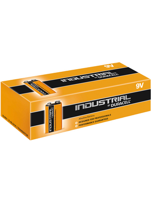 Duracell - ID1604 10P - Primary battery 9 V 6LR61/9V Pack of 10 pieces, ID1604 10P, Duracell