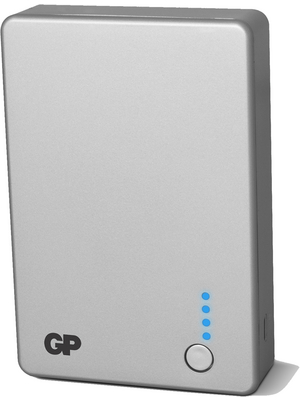 GP Batteries - GP N304 PPB SILVER EDITION 10400 - Portable PowerBank Li-Ion, GP N304 PPB SILVER EDITION 10400, GP Batteries