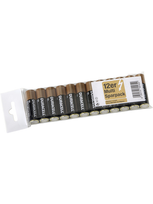 Duracell - MN1500 OEM 12P - Primary battery 1.5 V LR6/AA Pack of 12 pieces, MN1500 OEM 12P, Duracell