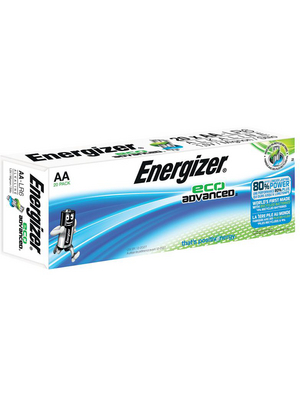 Energizer - E300487800 - Primary battery 1.5 V LR6/AA Pack of 20 pieces, E300487800, Energizer