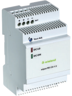 Wieland - 81.000.6320.0 - Switched-mode power supply 24 VDC/1.5 A 36 W Phases=1, 81.000.6320.0, Wieland
