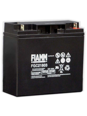 Fiamm - FG21803 - Lead-acid battery 12 V 18 Ah, FG21803, Fiamm