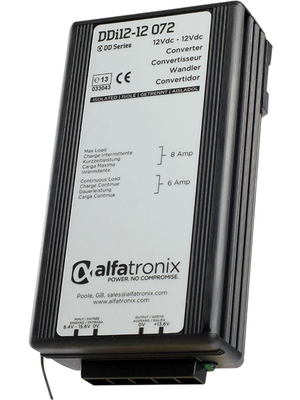 Alfatronix - DDI 12-12 072 - DC/DC converter 13.6 VDC 72 W, DDI 12-12 072, Alfatronix
