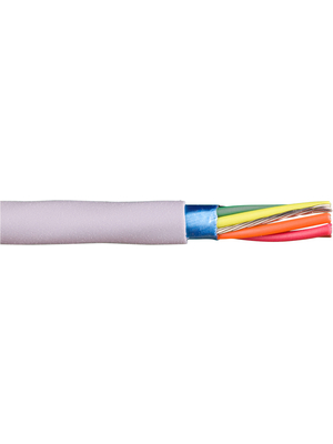 Alpha Wire - 78103 SL005 - Control cable 3 x 0.09 mm2 shielded Stranded tin-plated copper wire grey, 78103 SL005, Alpha Wire