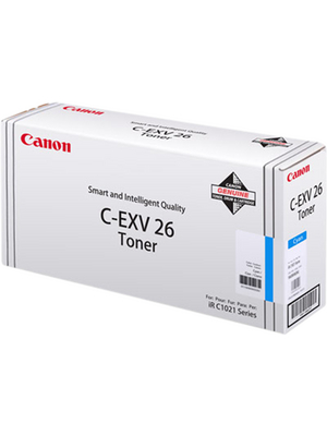 Canon Inc - 1659B006 - Toner C-EXV 26  Cyan, 1659B006, Canon Inc