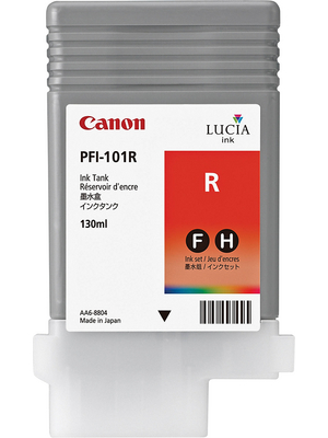 Canon Inc - PFI-101R - Ink PFI-101R red, PFI-101R, Canon Inc