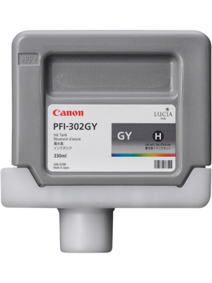 Canon Inc - PFI-302GY - Ink PFI-302GY grey, PFI-302GY, Canon Inc