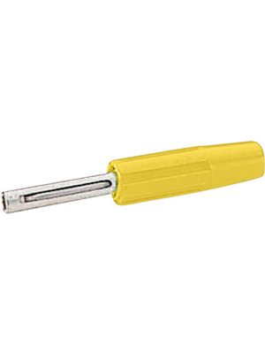 Deltron Components - 550-0700 - Laboratory plug ? 4 mm yellow N/A, 550-0700, Deltron Components
